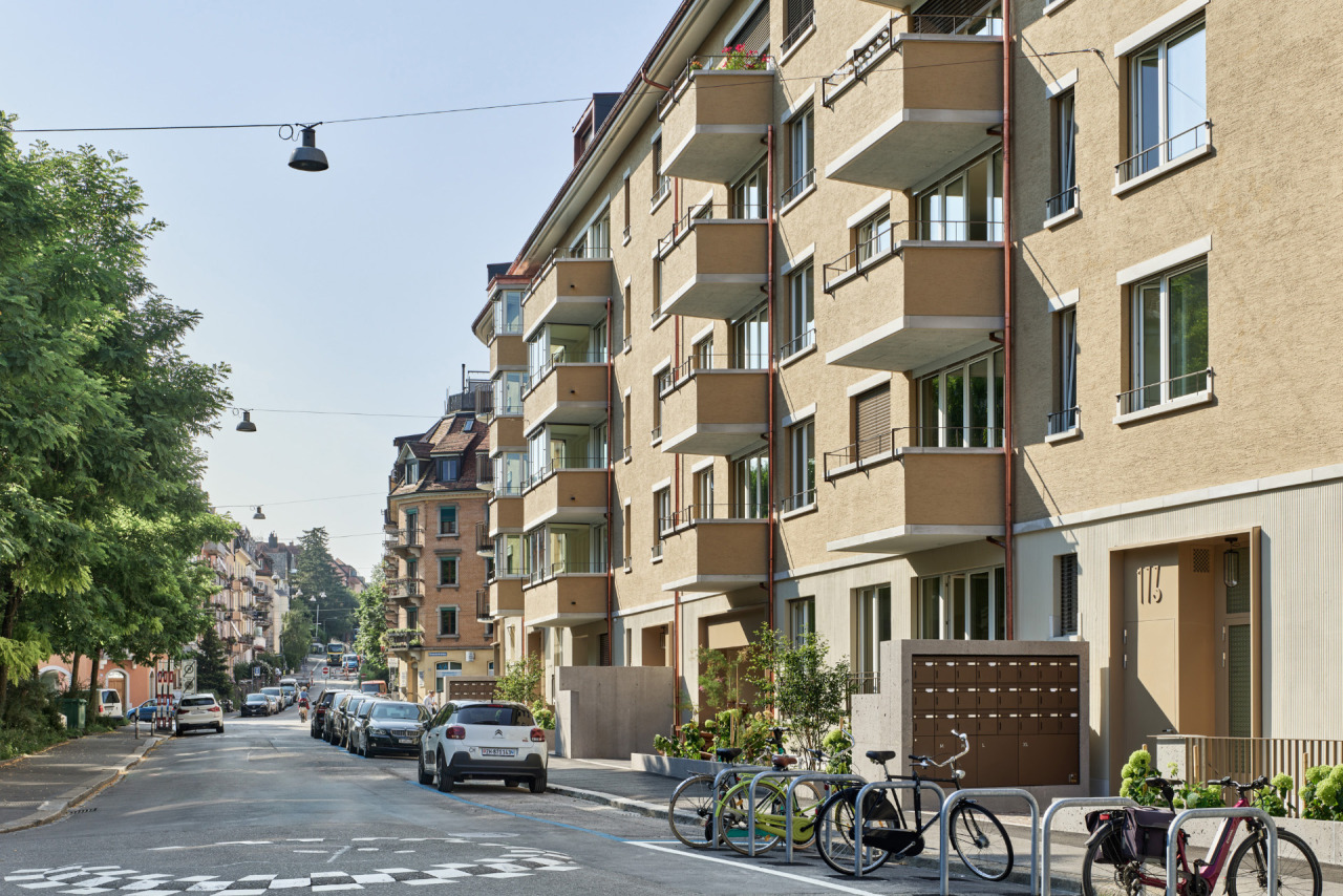 Mehrfamilienhäuser, Zürich, Wiedikon - 0960
