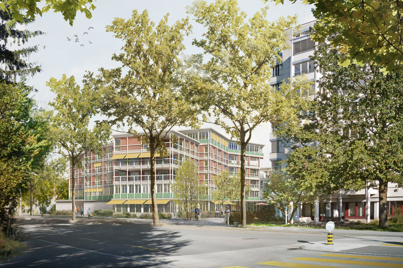 Alters-und Gesundheitszentrum Giebeleich, Opfikon, Zürich - 0973