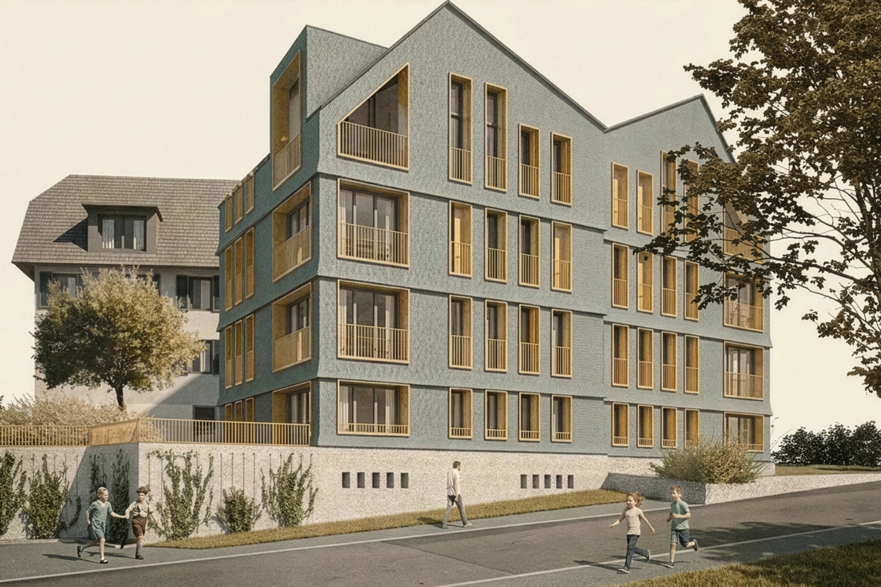 Mehrfamilienhaus Bahnhofstrasse, Schinznach-Bad, AG - 1132