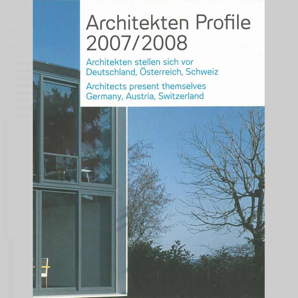 Publikation Architekten Profile 2007/2008, takt 9