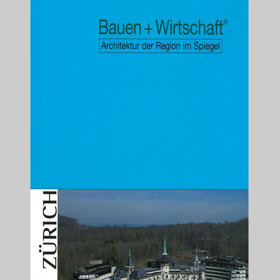 Publikation Bauen+Wirtschaft, Architektur der Region im Spiegel, 2008, takt 9