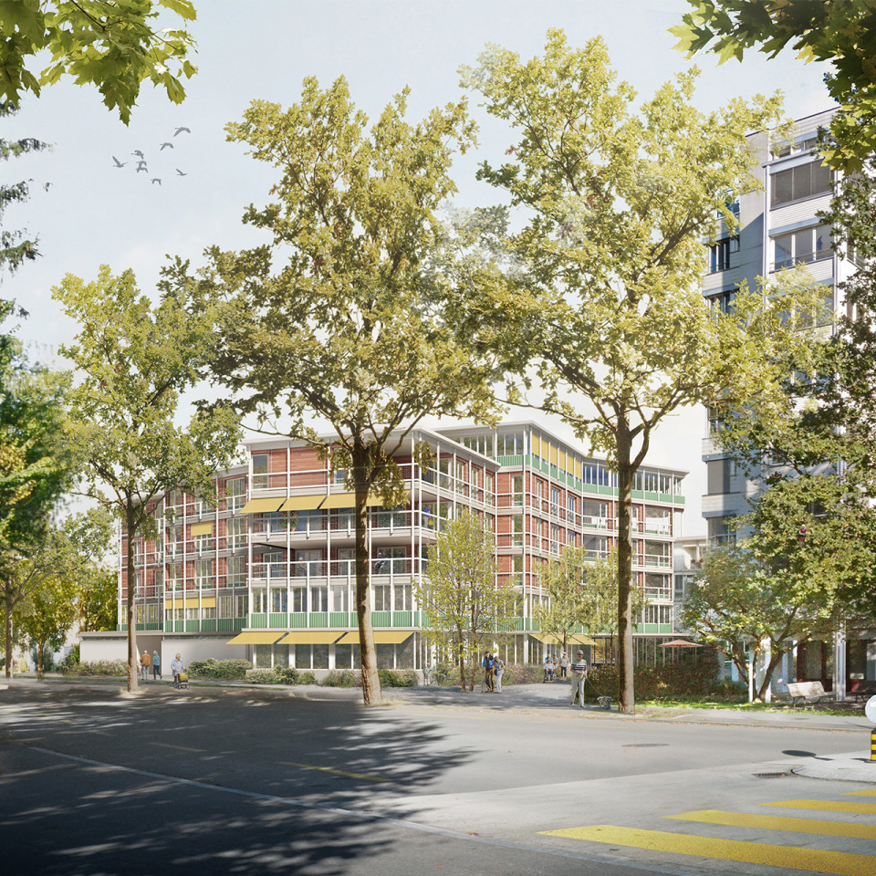 Studienauftrag Alters- und Gesundheitszentrum Giebeleich, Opfikon