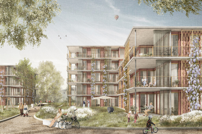 2019 Arealverdichtung Wespiwiese im Zentrum, Niederuzwil, SG