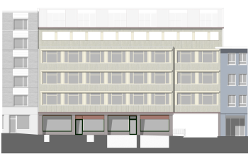 2023 Aufstockung Geschäftshaus, Zürich, Albisrieden